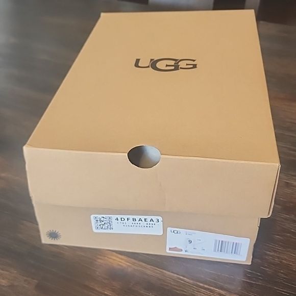 UGG Other - UGG Tazz Platform Shoe Box Storage Cardboard Attached Lid Brown Box Only